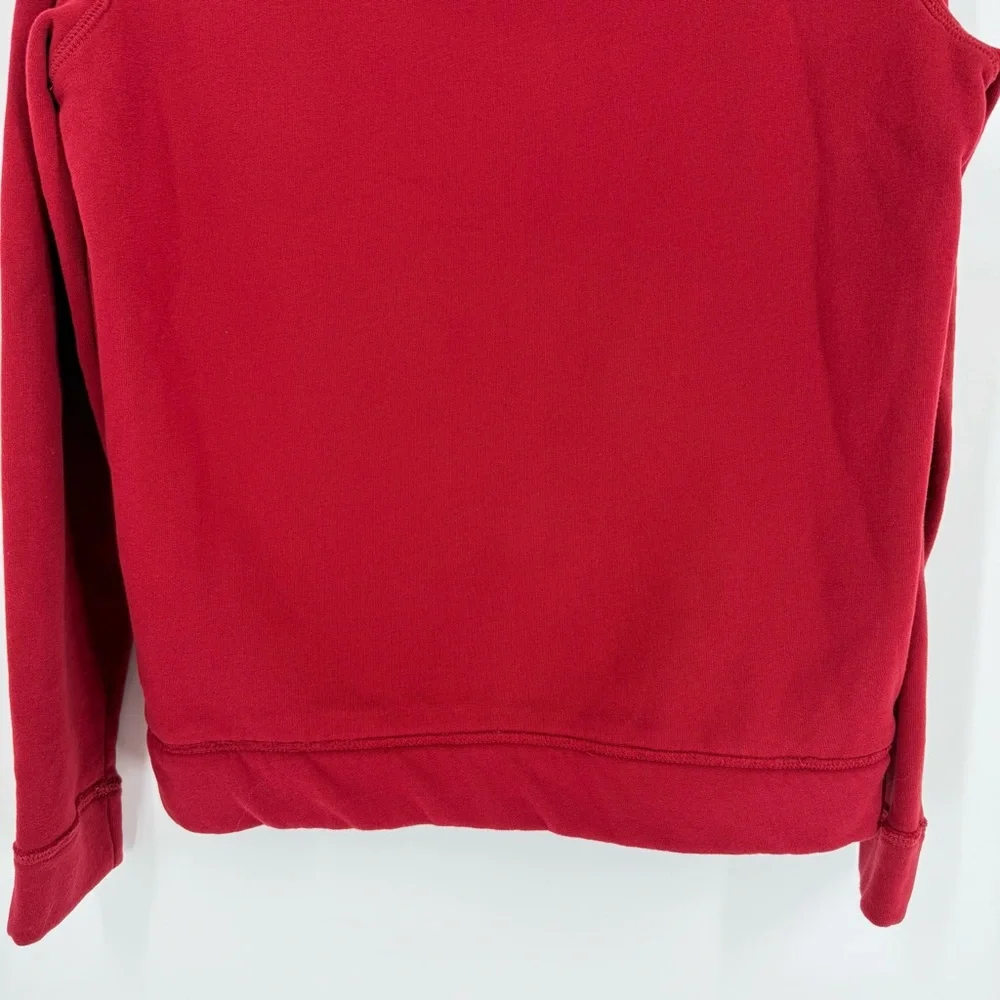 Abercrombie Y2K Sherpa Lined Zip Hoodie Faux Fur Hooded Sweatshirt M Preppy Bold